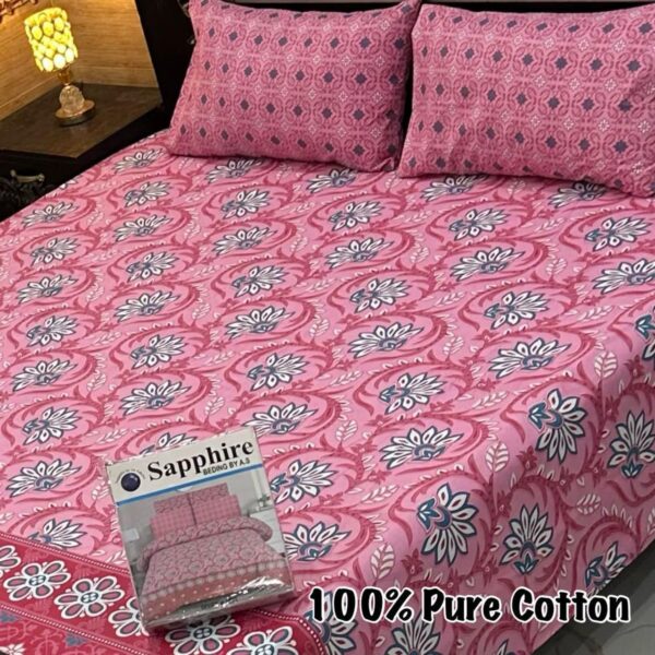 IMG-20250308-WA0066 100% Pure Cotton 3PCS Bedsheet