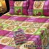100% Pure Cotton 3PCS Bedsheet