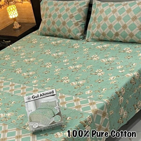 IMG-20250308-WA0076 100% Pure Cotton 3PCS Bedsheet