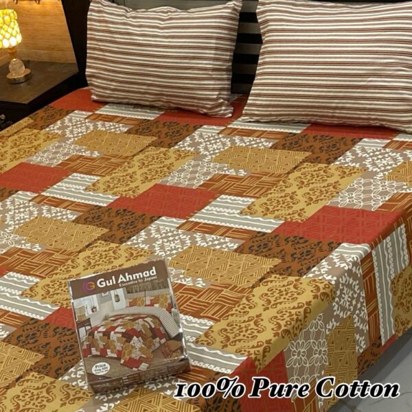 IMG-20250308-WA0088 100% Pure Cotton 3PCS Bedsheet
