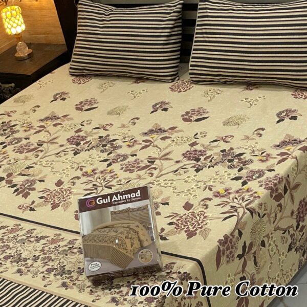 IMG-20250308-WA0091 100% Pure Cotton 3PCS Bedsheet
