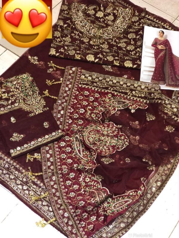 IMG-20250309-WA0008 Maria B - Saree wedding Collection