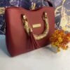 WOOD HANDLE BAG