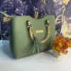 WOOD HANDLE BAG