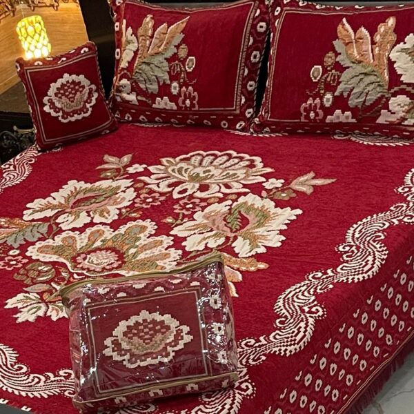 WhatsApp Image 2025-05-04 at 07.35.36_ab7f4ac5 4Pc Velvet Jacquard Bedsheet