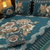 4Pc Velvet Jacquard Bedsheet