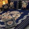 4Pc Velvet Jacquard Bedsheet