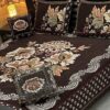 4Pc Velvet Jacquard Bedsheet