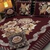 4Pc Velvet Jacquard Bedsheet