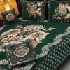 4Pc Velvet Jacquard Bedsheet
