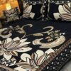 4Pc Velvet Jacquard Bedsheet