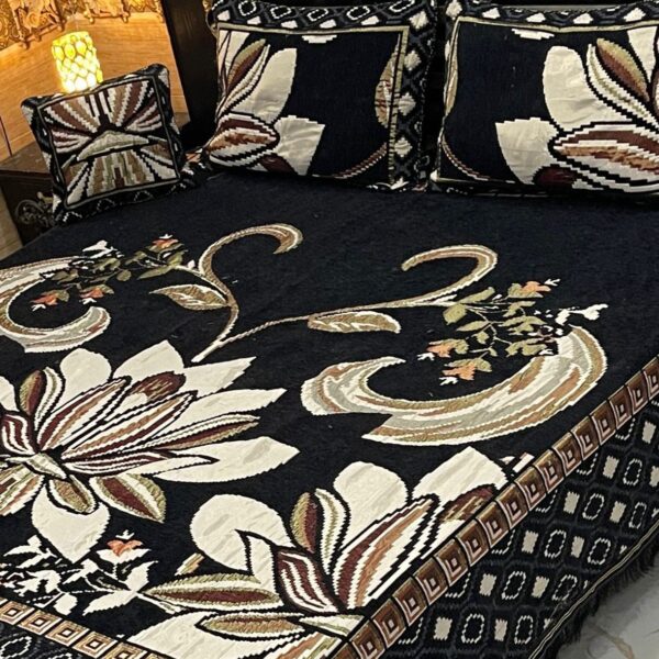 WhatsApp Image 2025-05-04 at 07.36.55_664424cc 4Pc Velvet Jacquard Bedsheet