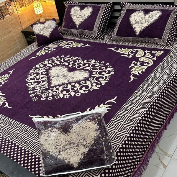 WhatsApp Image 2025-05-04 at 07.37.39_157d1c95 4Pc Velvet Jacquard Bedsheet