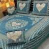4Pc Velvet Jacquard Bedsheet