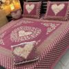 4Pc Velvet Jacquard Bedsheet