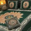 4Pc Velvet Jacquard Bedsheet