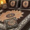 4Pc Velvet Jacquard Bedsheet