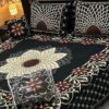 4Pc Velvet Jacquard Bedsheet