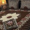 4Pc Velvet Jacquard Bedsheet