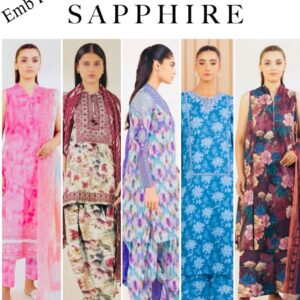 SAPHIRE 3Pcs Summer Eid Collection