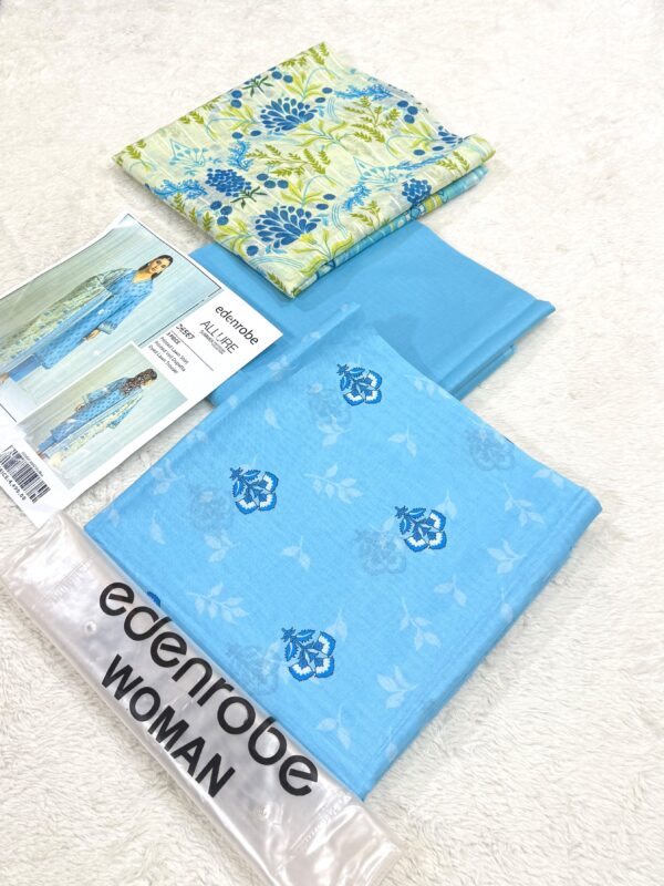Edenrobe 3-Pcs Digital Printed Lawn Collection LN-1003