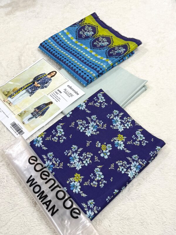 Edenrobe 3-Pcs Digital Printed Lawn Collection LN-1003