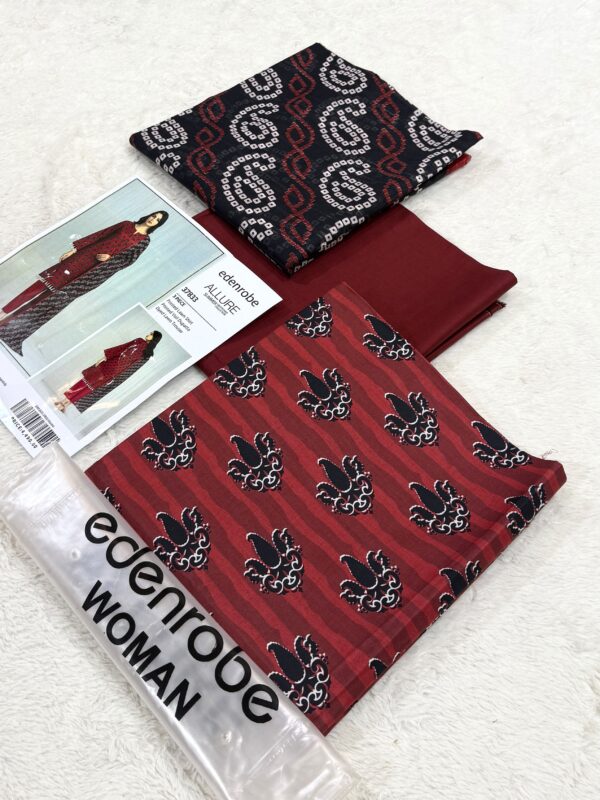 Edenrobe 3-Pcs Digital Printed Lawn Collection LN-1003