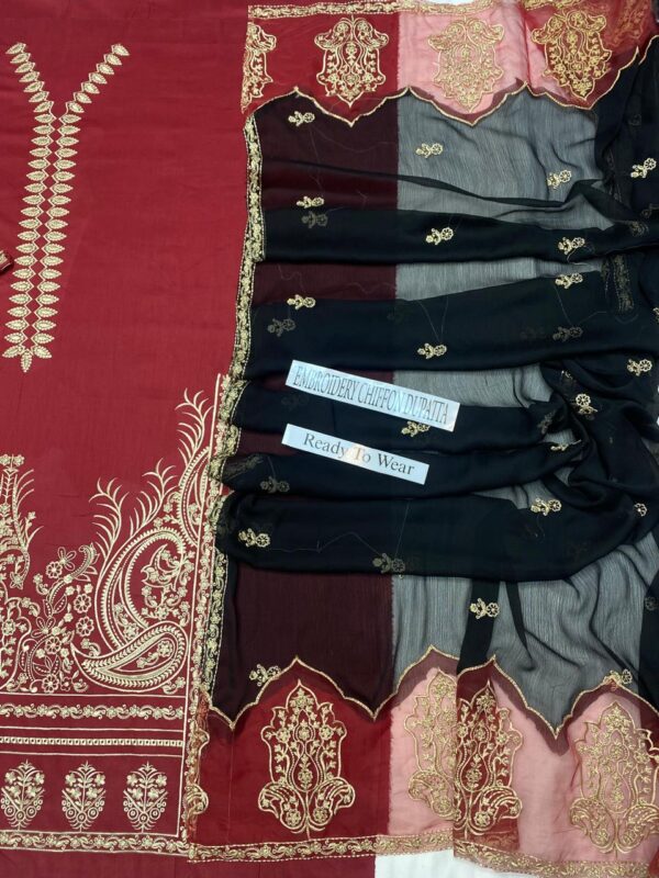 Embroidered Lawn 3-Pcs Summer Collection LN-1004 Embroidered Lawn 3-Pcs Summer Collection LN-1004