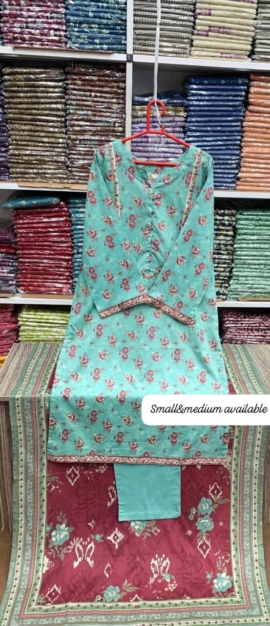 Bin Saeed Stitched Printed Lawn Collection LN-1005 Bin Saeed Stitched Printed Lawn Collection LN-1005