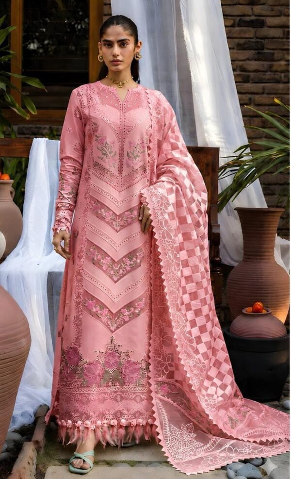 Luxury Lawn Embroidered 3-Pcs Collection LN-1007 Luxury Lawn Embroidered 3-Pcs Collection LN-1007