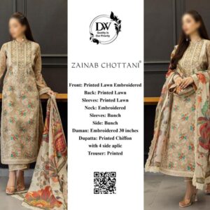 Farasha Premium Lawn 3-Pcs Collection with Chiffon Dupatta LN-1009 Farasha Premium Lawn 3-Pcs Collection with Chiffon Dupatta LN-1009
