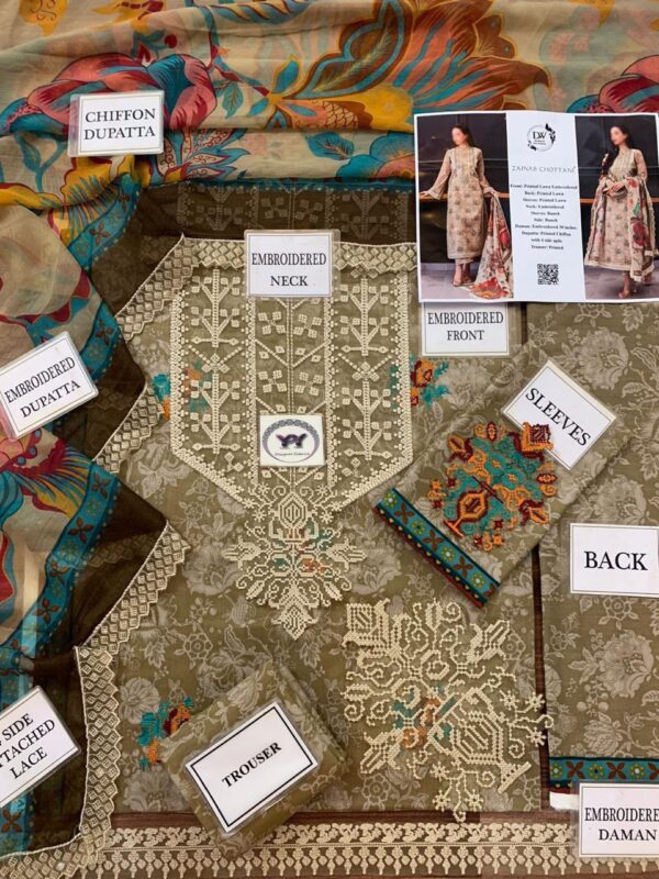 Farasha Premium Lawn 3-Pcs Collection with Chiffon Dupatta LN-1009 Farasha Premium Lawn 3-Pcs Collection with Chiffon Dupatta LN-1009