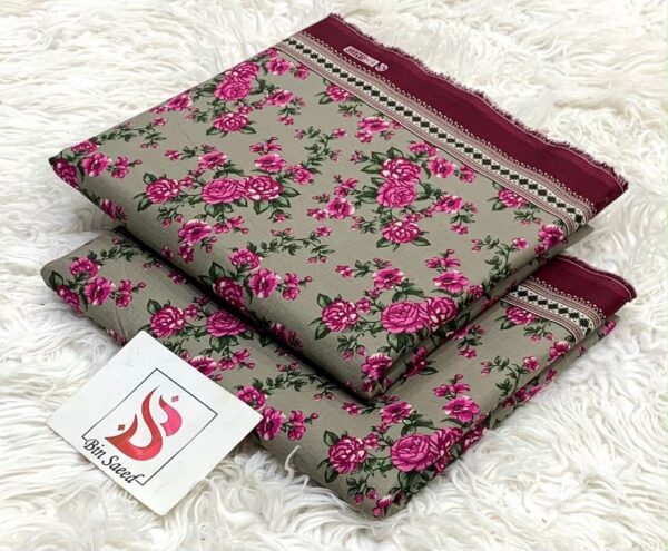 Bin Saeed Original Allover Lawn 2-Pcs Collection LN-1010