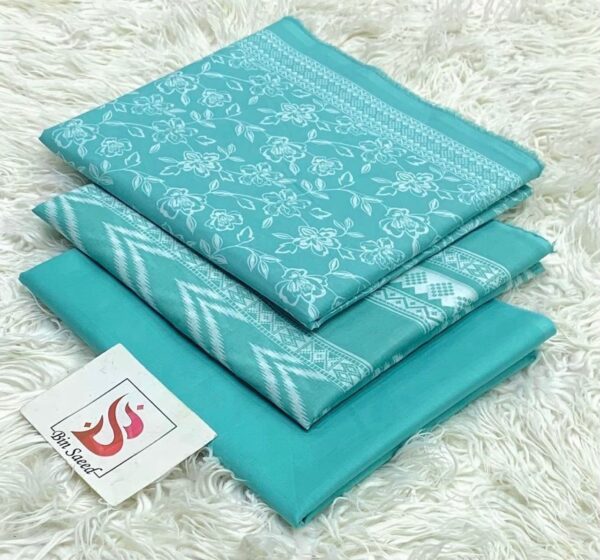 Bin Saeed Original Printed 3-Pcs Lawn Collection 2026 LN-1008