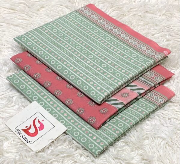 Bin Saeed Original Printed 3-Pcs Lawn Collection 2026 LN-1008