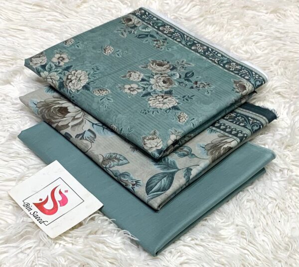 Bin Saeed Original Printed 3-Pcs Lawn Collection 2026 LN-1008