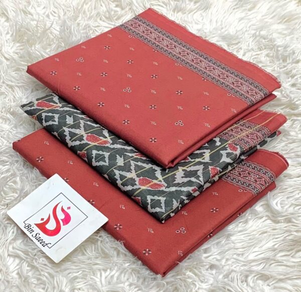 Bin Saeed Original Printed 3-Pcs Lawn Collection 2026 LN-1008