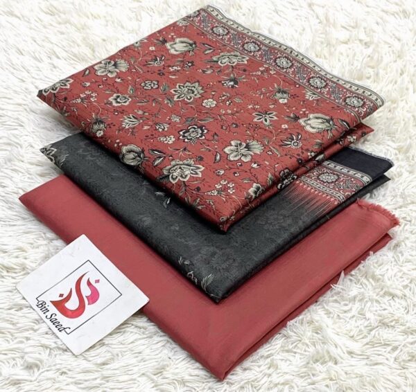 Bin Saeed Original Printed 3-Pcs Lawn Collection 2026 LN-1008