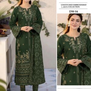Premium Embroidered Lawn 3-Pcs Collection LN-1016 Premium Embroidered Lawn 3-Pcs Collection LN-1016