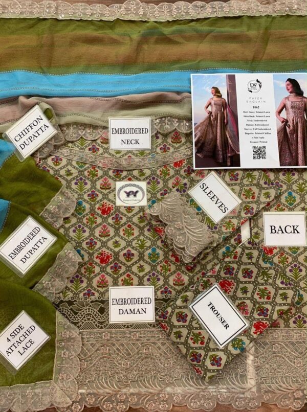 Farasha Premium Lawn 3-Pcs Collection with Chiffon Dupatta LN-1021 Farasha Premium Lawn 3-Pcs Collection with Chiffon Dupatta LN-1021