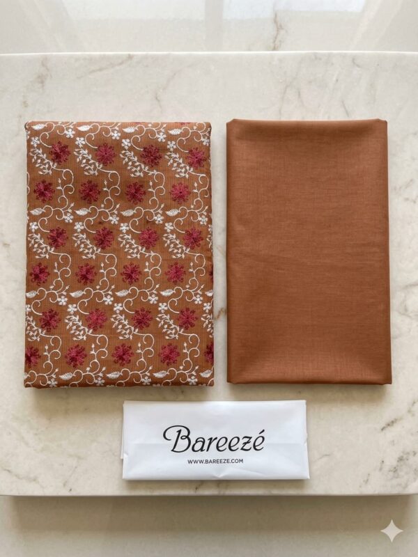 Bareezé Heavy Embroidered Lawn 2-Pcs Collection