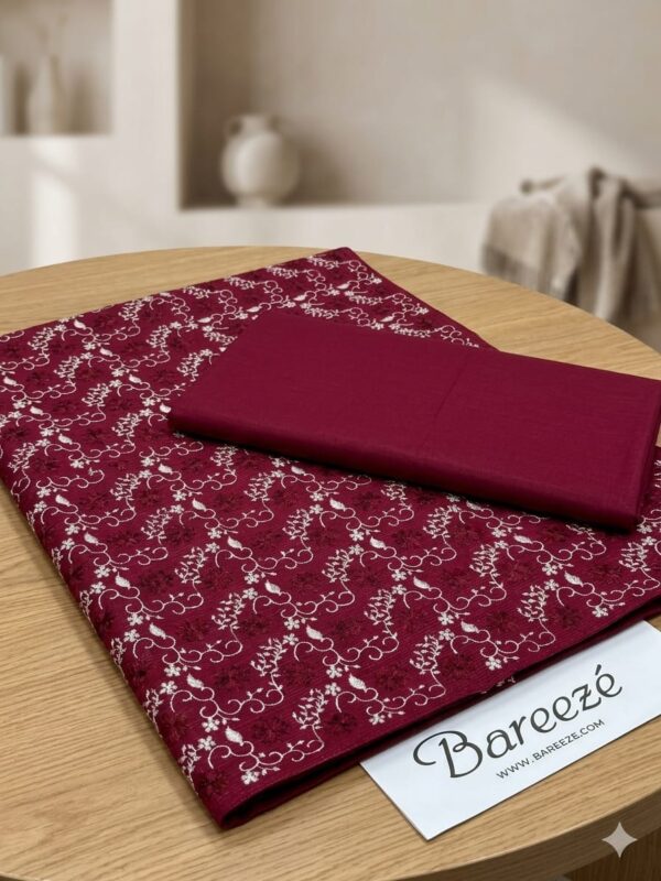 Bareezé Heavy Embroidered Lawn 2-Pcs Collection