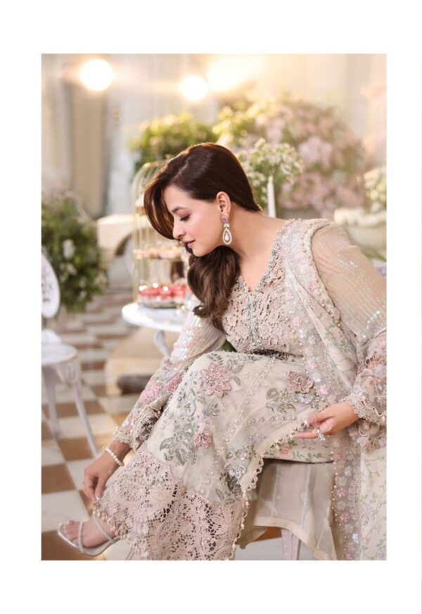 Maria B Chiffon Embroidered Unstitched Collection Maria B Chiffon Embroidered Unstitched Collection