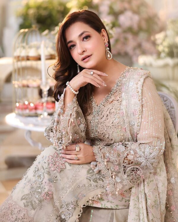 Maria B Chiffon Embroidered Unstitched Collection Maria B Chiffon Embroidered Unstitched Collection