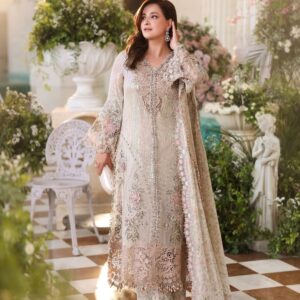 Maria B Chiffon Embroidered Unstitched Collection