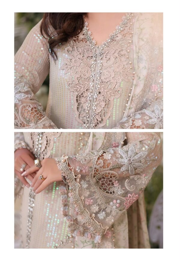 Maria B Chiffon Embroidered Unstitched Collection Maria B Chiffon Embroidered Unstitched Collection
