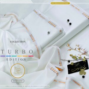 Libas-e-Yousaf Turbo Edition – Premium Wash & Wear Suit