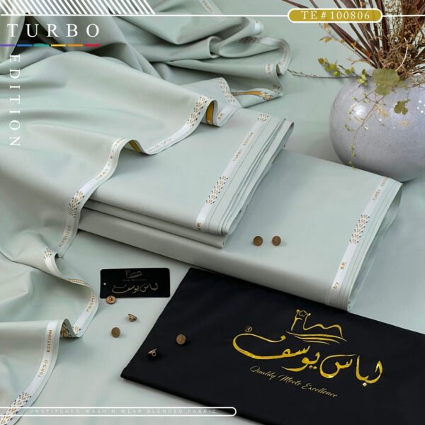 Libas-e-Yousaf Turbo Edition – Premium Wash & Wear Suit Libas-e-Yousaf Turbo Edition – Premium Wash & Wear Suit